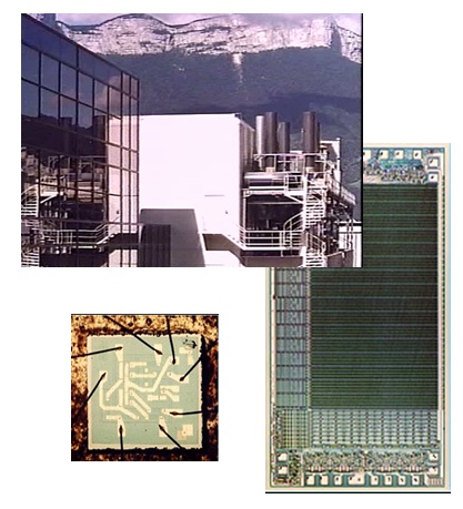Les activités semi-conducteurs de la SESCOSEM : de la première puce au microprocesseur