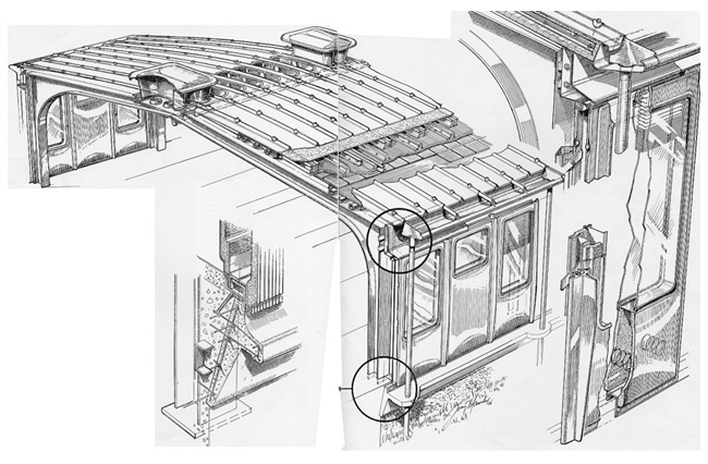 La structure modulaire des wagons