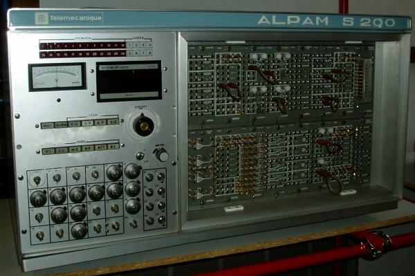 Calculateur analogique transistorisé Télémécanique ALPAM